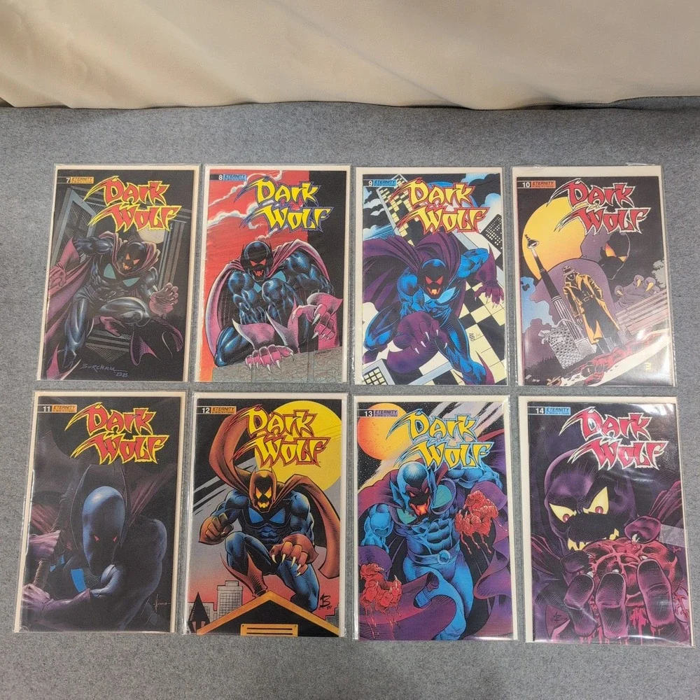 Dark Wolf Eternity Comics Lot Issues 7 8 9 10 11 12 13 14 Copper Age NM - Picture 1 of 3